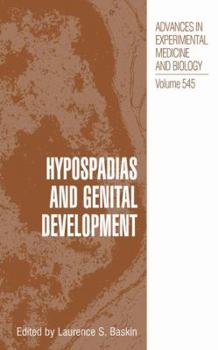 Hardcover Hypospadias and Genital Development Book