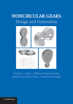 Paperback Noncircular Gears: Design and Generation Book