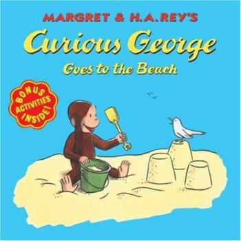 Paperback Curious George Goes to the Beach Book