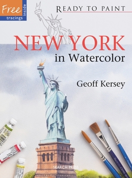 Paperback New York in Watercolour Book