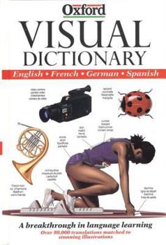 Hardcover Diccionario visual Oxford: Espan~ol, ingle´s, france´s, alema´n Book