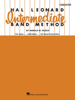 Paperback Hal Leonard Intermediate Band Method - Conductor Book