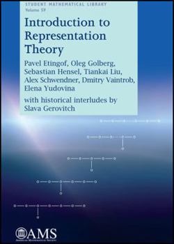 Paperback Introduction to Representation Theory Book