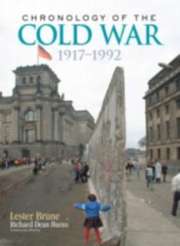 Hardcover Chronology of the Cold War: 1917-1992 Book