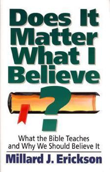 Paperback Does It Matter What I Believe?: What the Bible Teaches and Why We Should Believe It Book