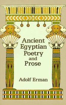 Paperback Ancient Egyptian Poetry and Prose Book