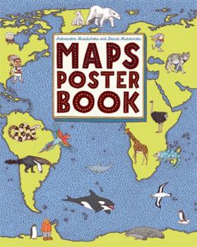 Paperback Maps Poster Book