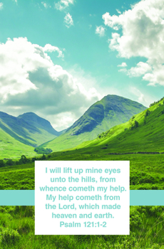 Paperback I Will Lift Up Mine Eyes Bulletin (Pkg 100) General Worship Book