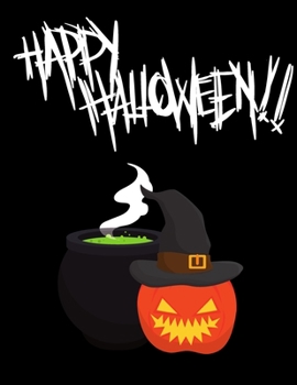 Halloween Notebook: College Ruled Happy Halloween Notebook 8.5 x 11 Fun Notebooks for Halloween Lovers