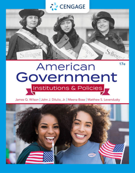 Paperback American Government: Institutions & Policies Book