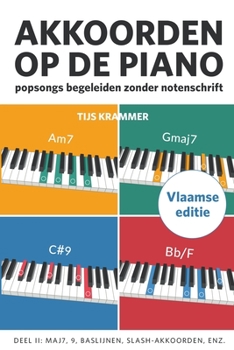 Paperback Akkoorden op de piano, deel II, Vlaamse editie [Dutch] Book