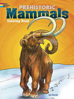 Paperback Prehistoric Mammals Coloring Book