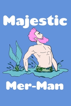 Paperback Majestic Mer Man: Personal Expense Tracker Book