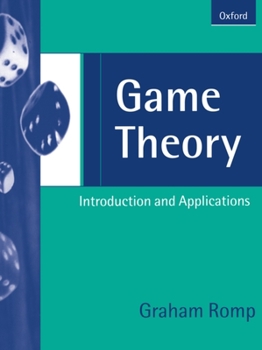 Paperback Game Theory: Introduction and Applications Book