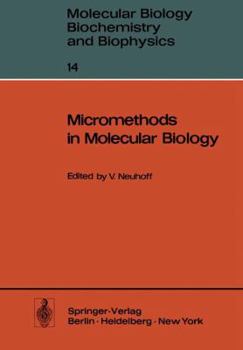 Paperback Micromethods in Molecular Biology Book