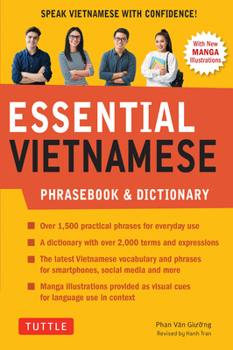 Paperback Essential Vietnamese Phrasebook & Dictionary: Start Conversing in Vietnamese Immediately! (Revised Edition) Book