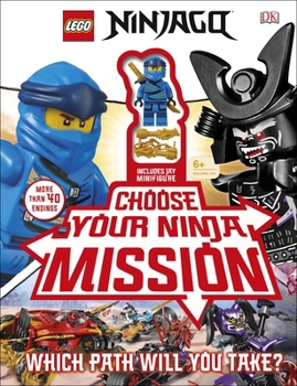 Hardcover LEGO NINJAGO Choose Your Ninja Mission Book