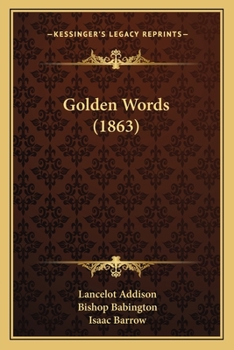 Paperback Golden Words (1863) Book