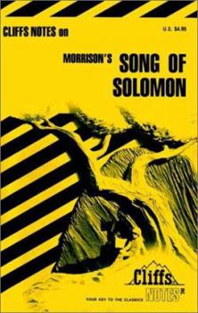 Paperback Cliffsnotes on Morrison's Song of Solomon Book