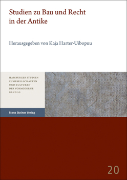 Paperback Studien Zu Bau Und Recht in Der Antike [German] Book