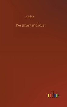 Hardcover Rosemary and Rue Book