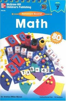 Paperback Homework-Math Grade 7 Book