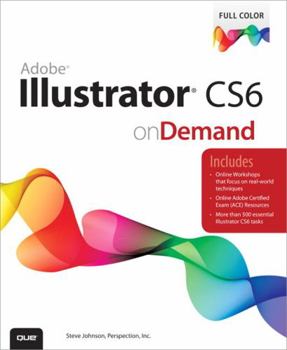 Paperback Adobe Illustrator Cs6 on Demand Book