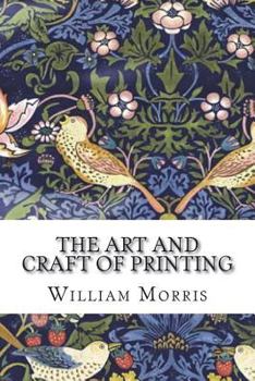 Paperback The Art and Craft of Printing Book