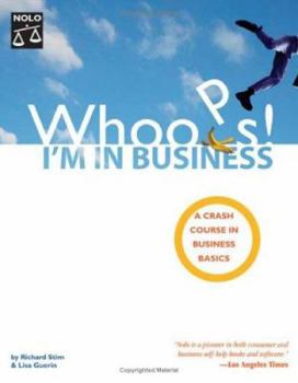 Paperback Whoops! I'm in Business: A Crash Course in Business Basics Book