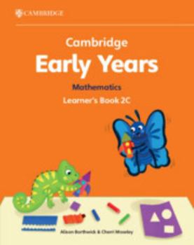 Paperback Cambridge Early Years Mathematics Learner's Book 2c: Early Years International Book