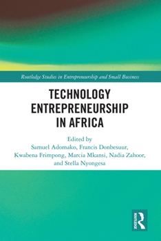 Hardcover Technology Entrepreneurship in Africa Book