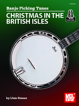 Paperback Banjo Picking Tunes - Christmas in the British Isles Book