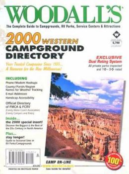 Paperback Woodall's Western Campground Directory, 2000 Book