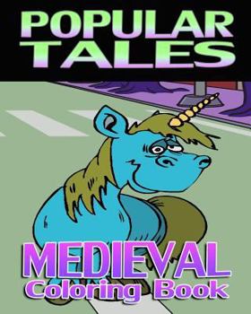 Paperback Popular Tales & Medieval Coloring Book