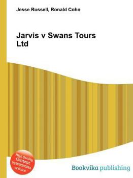 Paperback Jarvis V Swans Tours Ltd Book