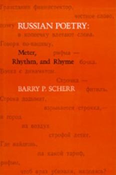 Hardcover Russian Poetry: Meter, Rhythm, and Rhyme Book