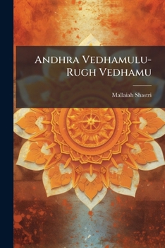 Paperback Andhra Vedhamulu-Rugh Vedhamu [Telugu] Book