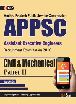 Paperback APPSC (Assistant Executive Engineers) Civil & Mechanical Engineering (Common) Paper II Includes 2 Mock Tests Book