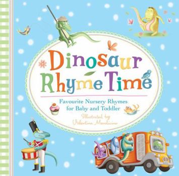 Hardcover Dinosaur Rhyme Time Book