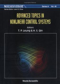 Hardcover Advanced Topics in Nonlinear Control Systems Book