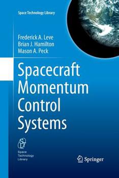 Paperback Spacecraft Momentum Control Systems Book