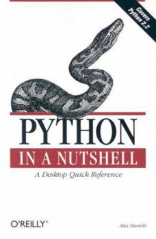 Paperback Python in a Nutshell Book