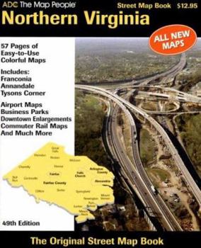 ADC the Map People 2007 Northern Virginia Street Map Book