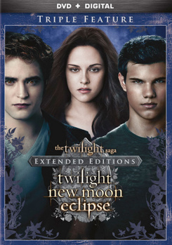 DVD The Twilight Saga: Triple Feature Book