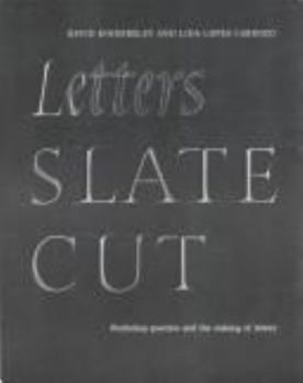 Letters Slate Cut. (Pentalic Book)