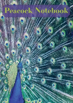 Paperback Peacock A5 Lined Notebook Book