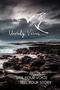 Paperback Unruly Voices Journal - Rocky Coast (grid) Book