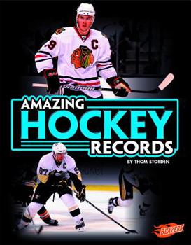 Hardcover Amazing Hockey Records Book