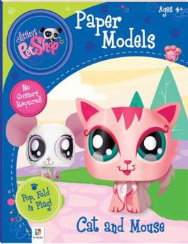 Paperback Littlest Pet Shop Cat and Mouse Book