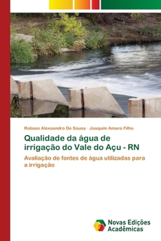 Paperback Qualidade da água de irrigação do Vale do Açu - RN [Portuguese] Book